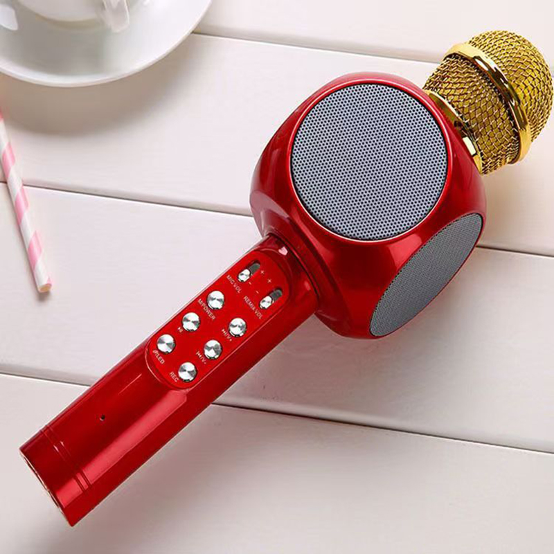 Kids Microphone Karaoke - WS1816 Kablosuz Çocuk Karaoke Mikrofon Çocuk