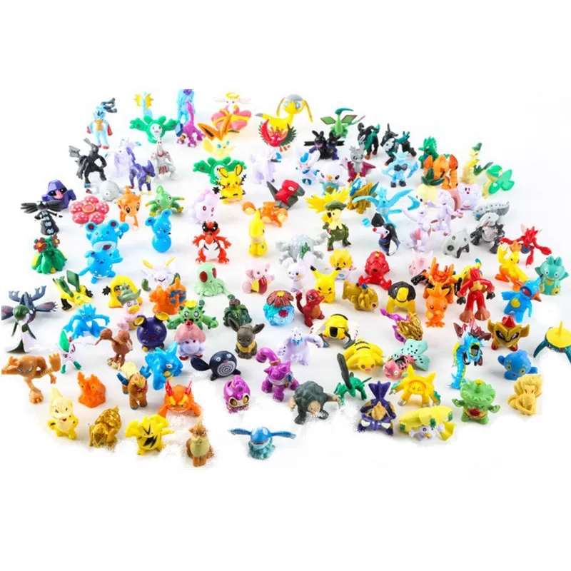 Kids Toys Japan - 2-3 CM Pokemon Anime Figürü Pikachu
