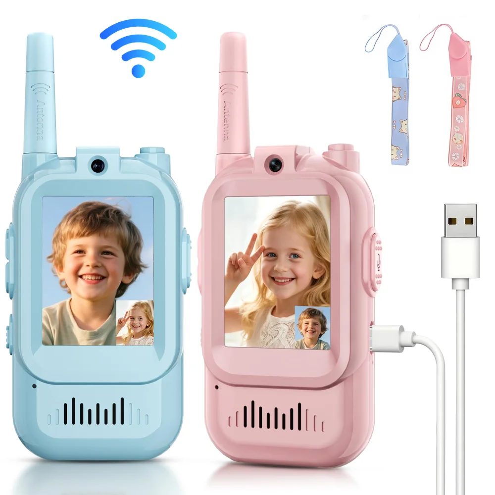 Toys For Kids Video - 2 adet Video Walkie Talkies çocuklar