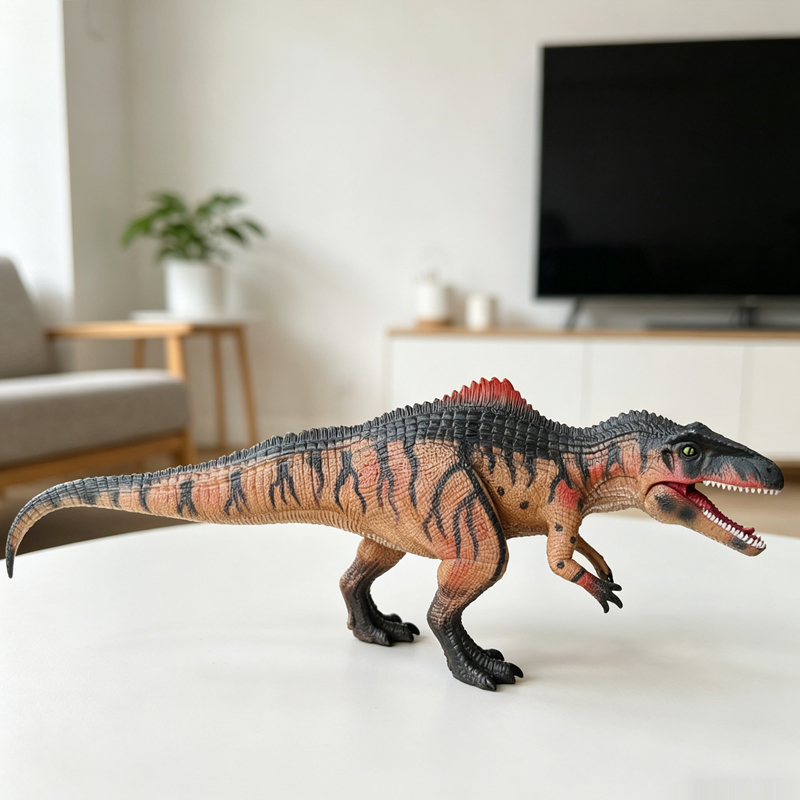 Kids Toys Easter - Hareketli Çeneli Gerçekçi Giganotosaurus Dinozor Oyuncakları,