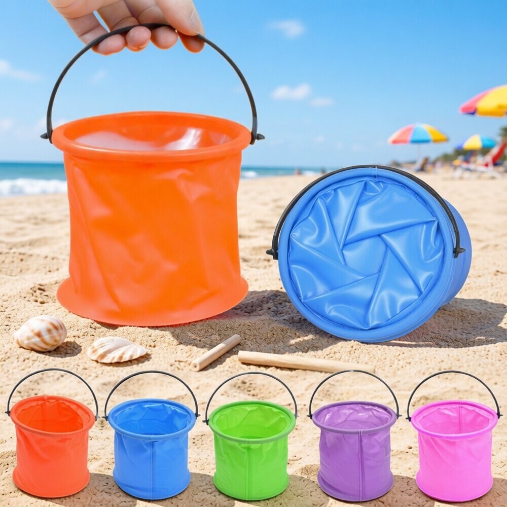 Kinetic Sand Mold - Taşınabilir Katlanır Kova Çok Fonksiyonlu Balıkçılık