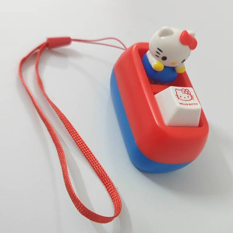 Kids Toys Japan - Hello Kitty Sesli Düğme Anahtarlık Sevimli
