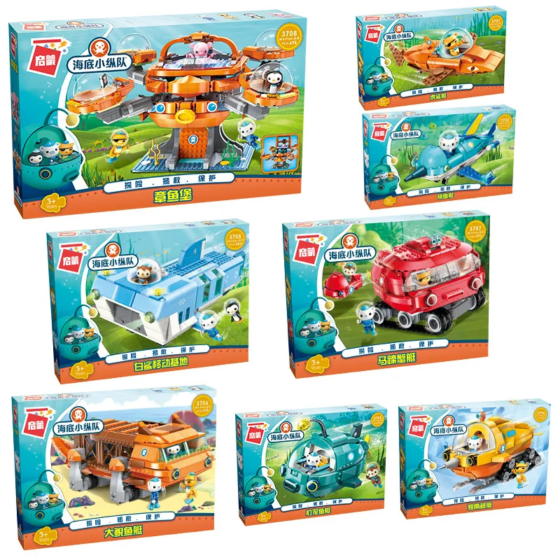 Kids Toys Christmas 2025 - TV Karikatür Octonuts Orijinal Yetkili Yapı