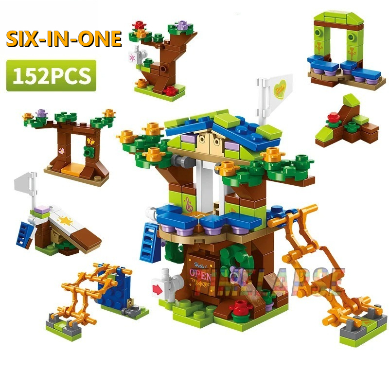 Kids Toys Christmas 2025 - 18+ 6'sı 1 arada Ağaç Ev