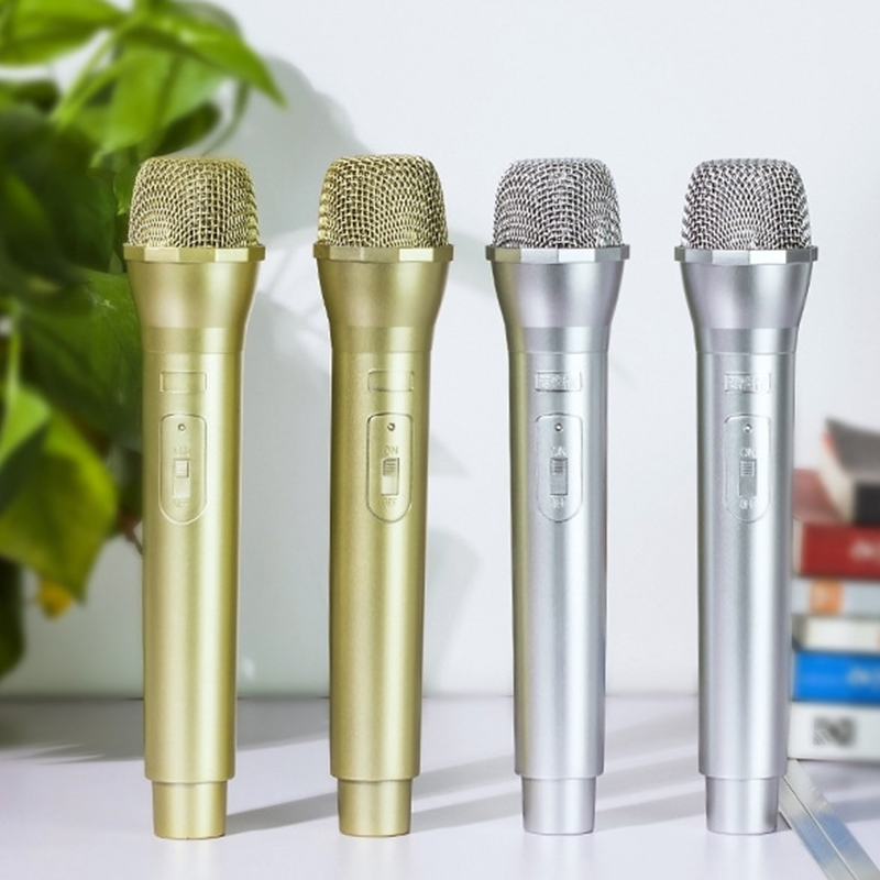 Kids Microphone Karaoke - 1 adet sahte pervane mikrofon sahne