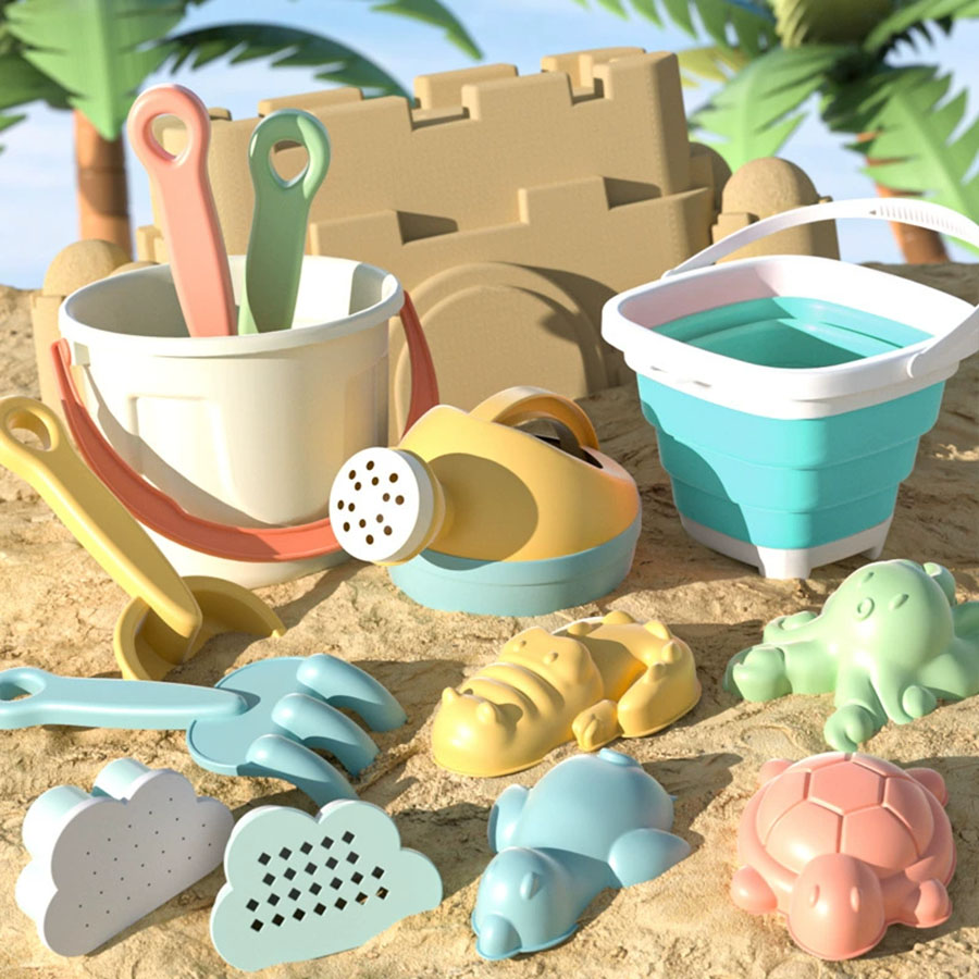 Kinetic Sand Mold - Plaj Kum Oyuncakları - Çocukların Suda