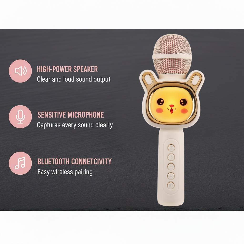 Çocuklar için Taşınabilir KTV  - Kids Microphone Karaoke incelemesi ve fiyatı