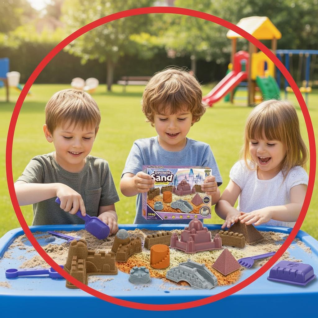 Komple Çocuklar İçin Sihirli U - Kinetic Sand Mold incelemesi ve fiyatı