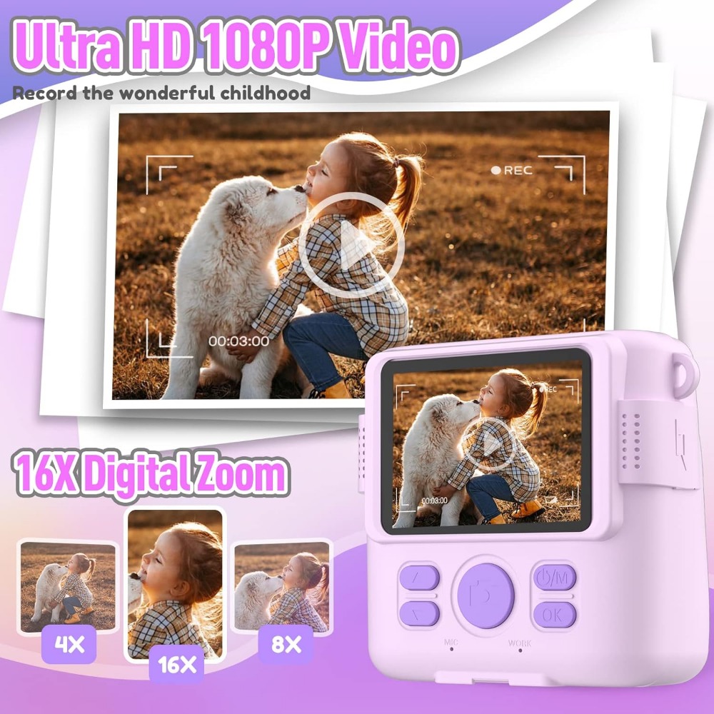 Çocuklar için Anında Baskı Kam - Toys For Kids Video incelemesi ve fiyatı