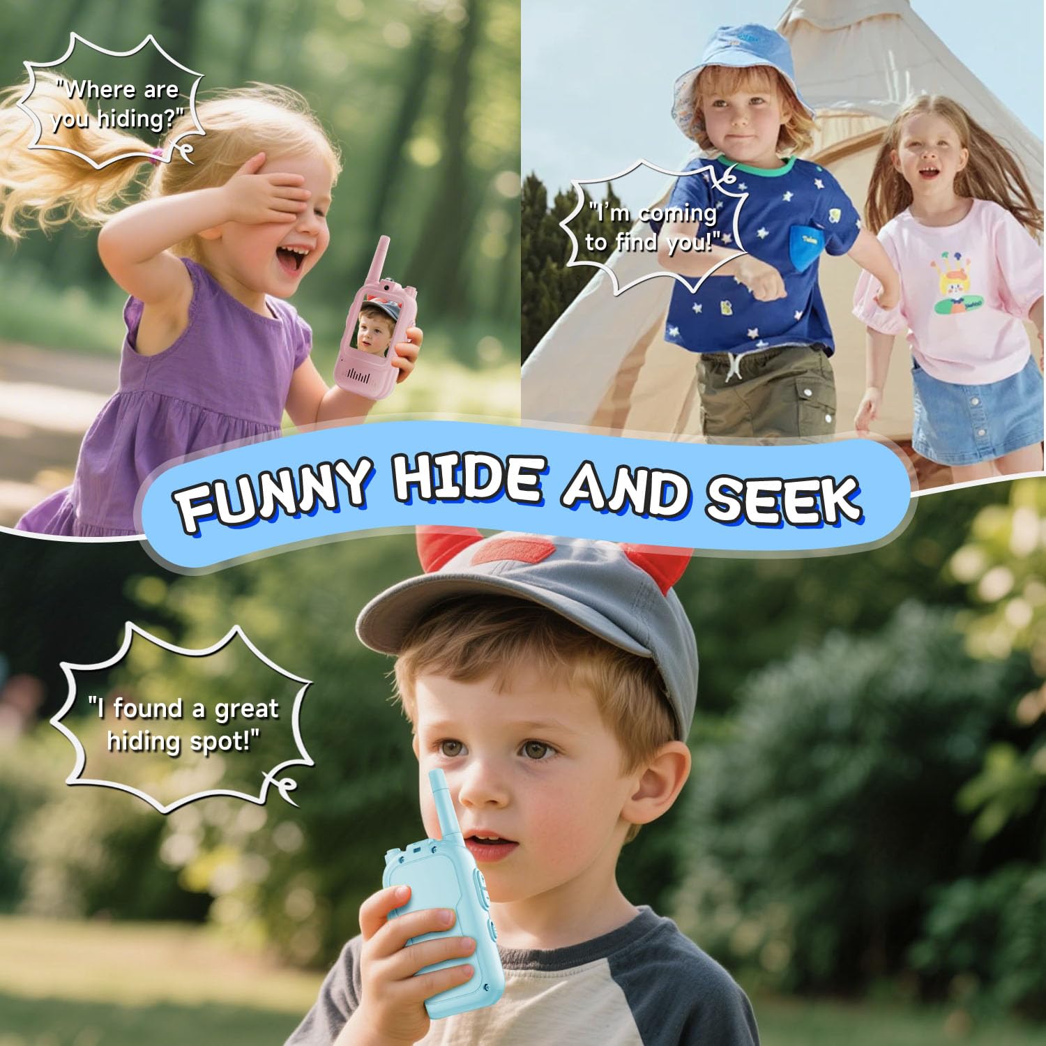 2 adet Video Walkie Talkies ço - Toys For Kids Video incelemesi ve fiyatı