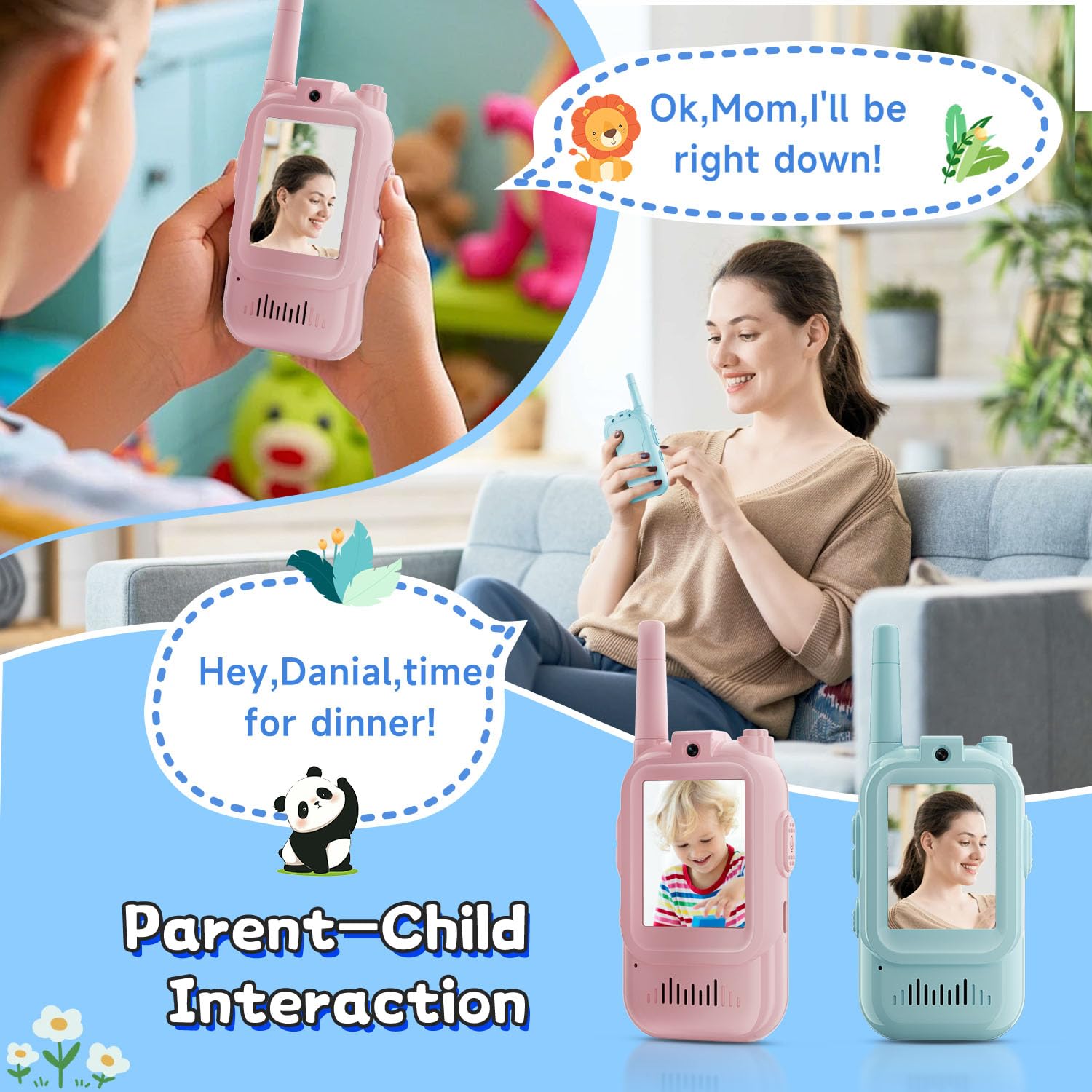 2 adet Video Walkie Talkies ço - Toys For Kids Video incelemesi ve fiyatı