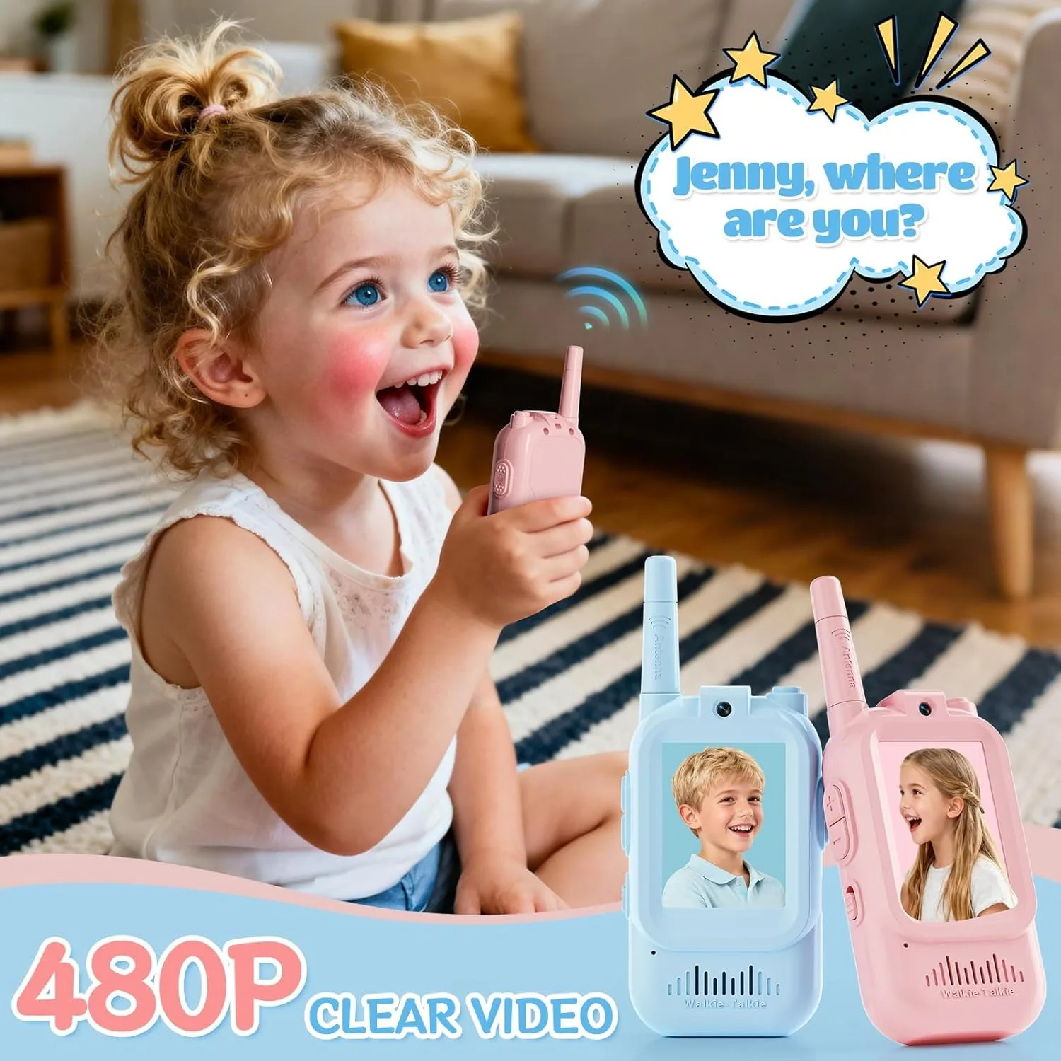 2 adet Video Walkie Talkies ço - Toys For Kids Video incelemesi ve fiyatı