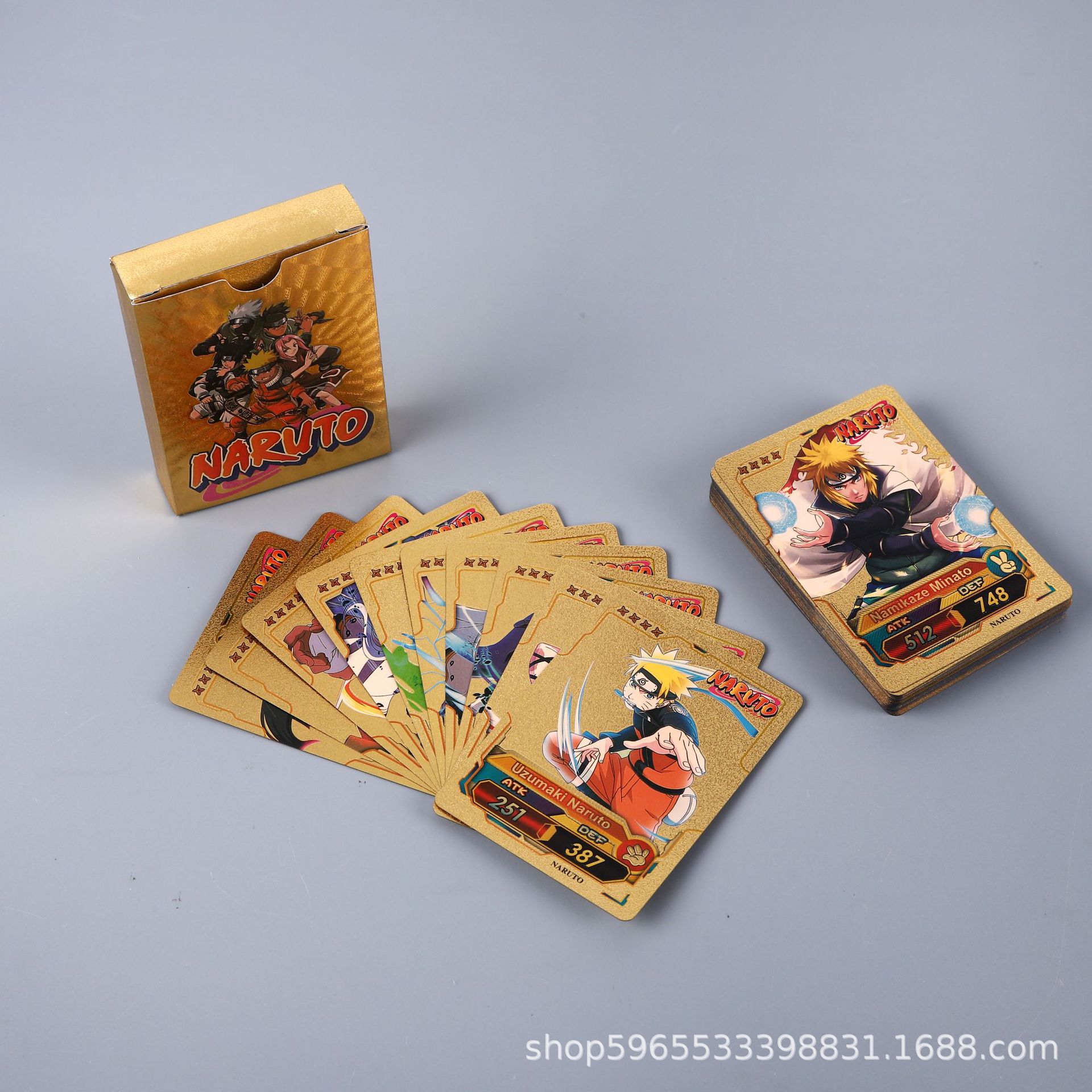 55 adet Naruto Kart Altın İngi - Kids Toys Japan incelemesi ve fiyatı