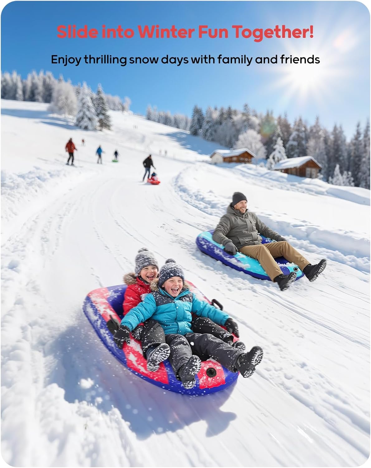 QPAU Şişme PVC Kar Kızakları A - Kids Toys Kids Toys incelemesi ve fiyatı