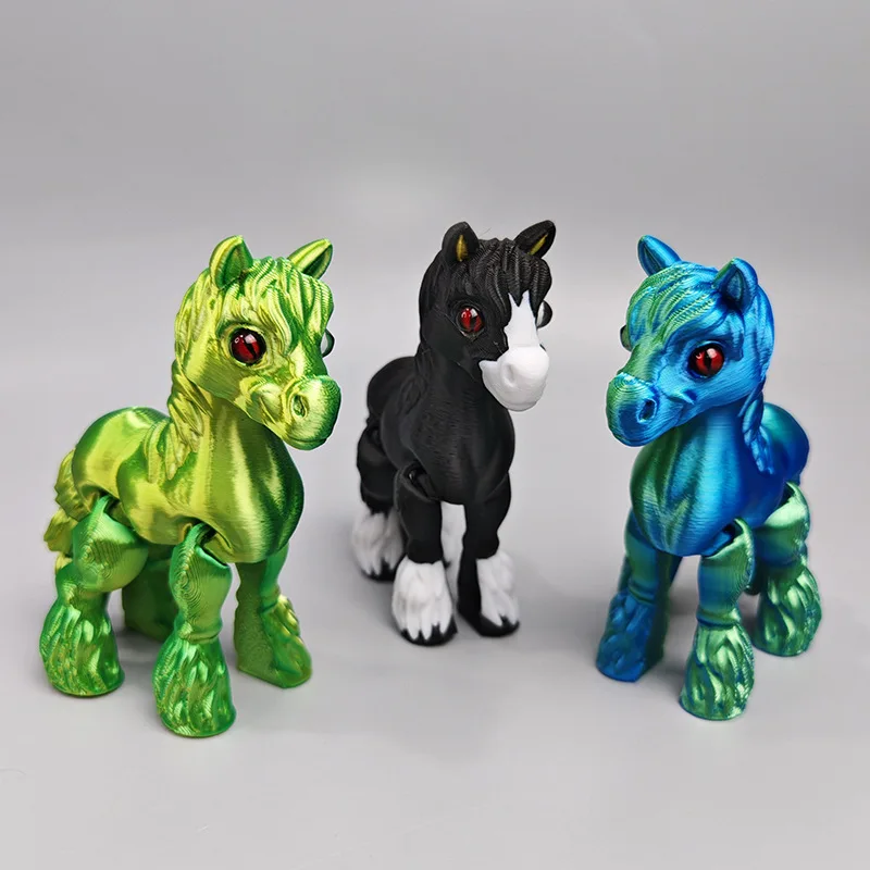 3D Baskılı Çok eklemli Hareket - Kids Toys Horse incelemesi ve fiyatı