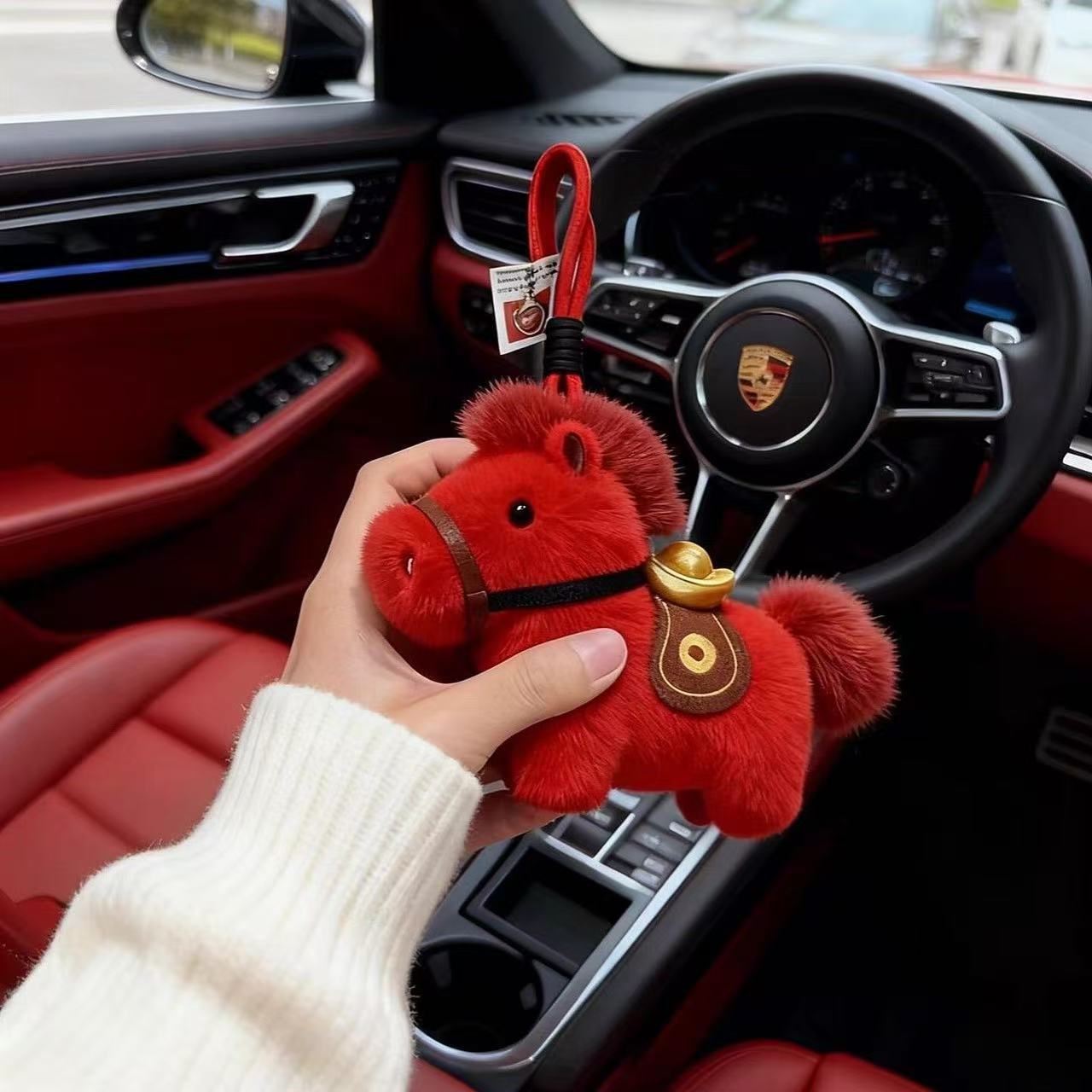 1-8 Adet Sevimli Yuan Bao At P - Kids Toys Horse incelemesi ve fiyatı