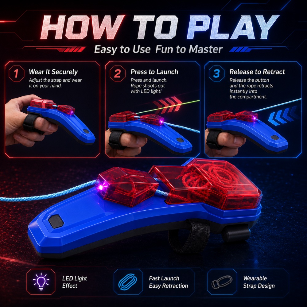 Yaratıcı Halat Fırlatıcı Örümc - Kids Toys Kids Toys incelemesi ve fiyatı