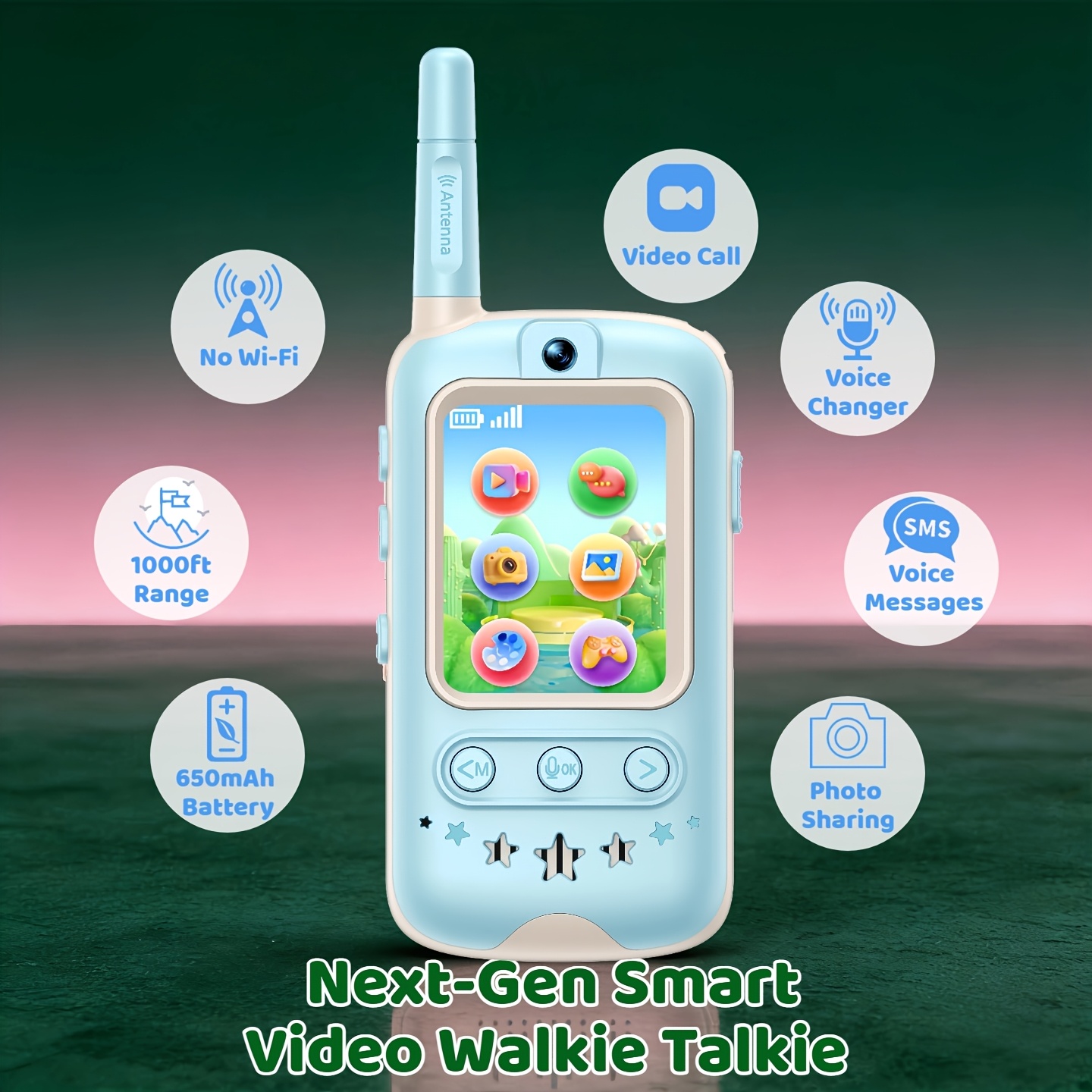 Video Telsiz Hediye Seti 2'li  - Toys For Kids Video incelemesi ve fiyatı