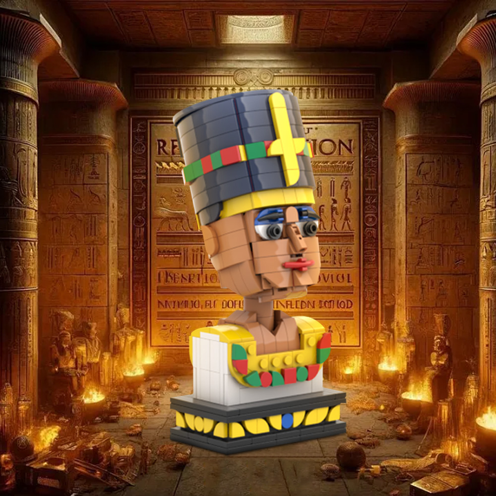 MOC Nefertiti Mısır kraliçesi  - Kids Toys Egypt incelemesi ve fiyatı