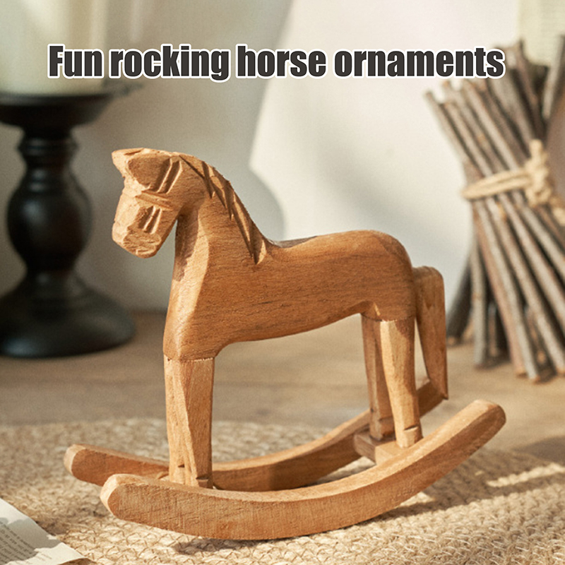Ahşap El Sanatları Sallanan At - Kids Toys Horse incelemesi ve fiyatı