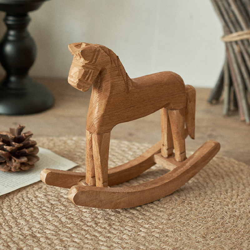 Ahşap El Sanatları Sallanan At - Kids Toys Horse incelemesi ve fiyatı