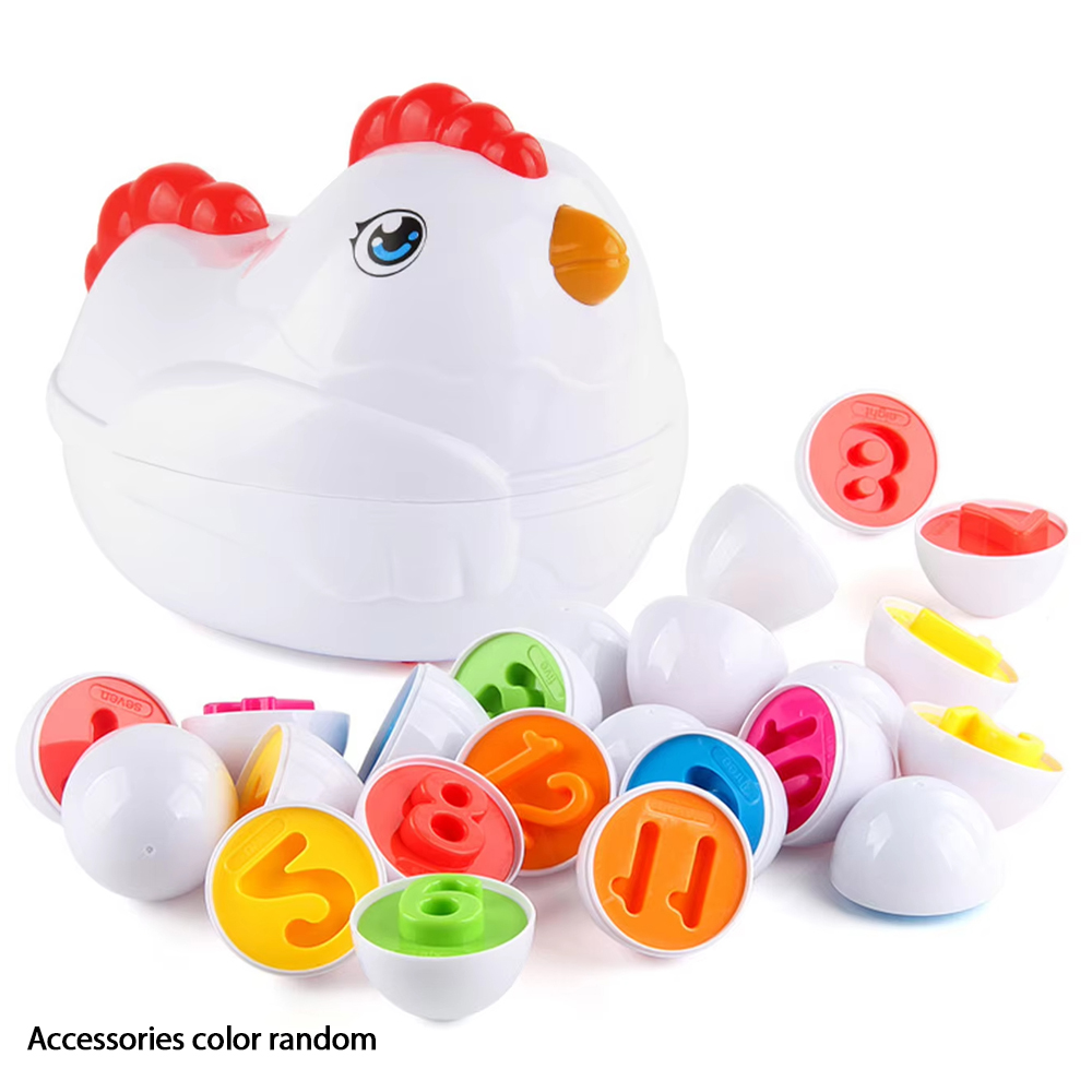 12 eşleşen yumurta Montessori  - Kids Toys Easter incelemesi ve fiyatı
