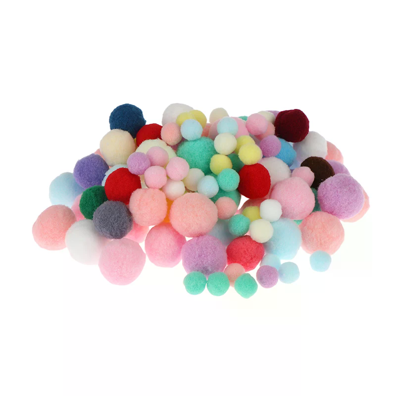 100 adet 10/15/20/25/30MM kaba - Kid Toys And Craft incelemesi ve fiyatı