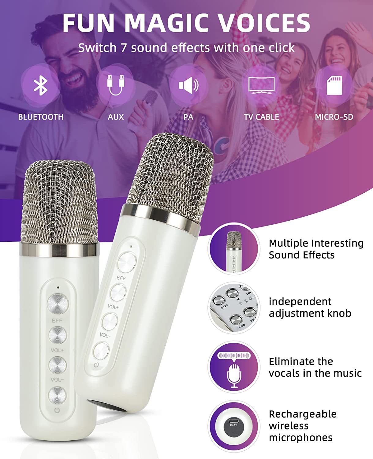 Ktv Stereo Karaoke Makinesi Ta - Kids Microphone Karaoke incelemesi ve fiyatı
